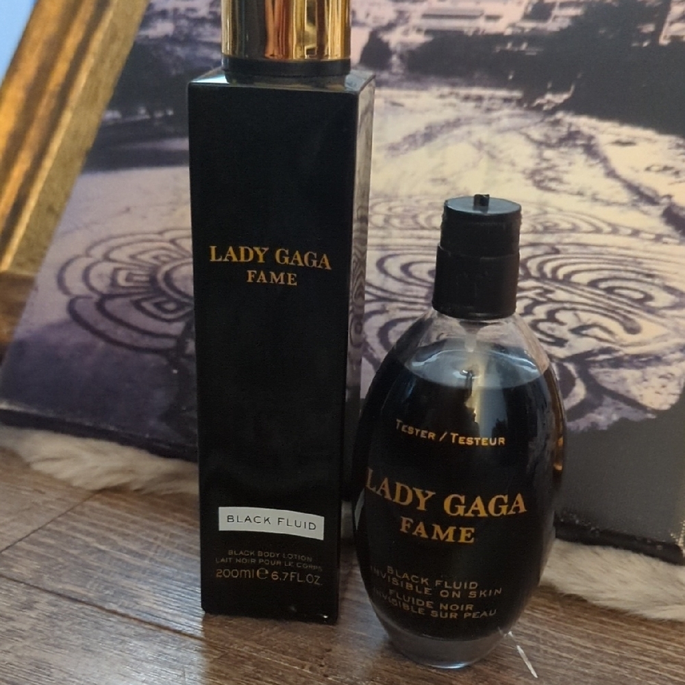 Lady Gaga Fame Black Fluid Perfume Set